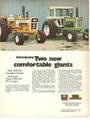 1973 Oliver 2255 Cat V8 Moline G1355 Tractor - an original Oct 1972 White farm ad 