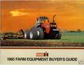 1985 Case Ih Buyers Guide 4WD - With the red 4wd on the cover this was the first year with the new company after Tennico bought the AG division of International harvester, and joined it with Case. The IH tractors were dropped. IH trucks became Navistar. 