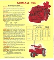 Back Of The 706 Add  - This is the back side of the Farmall 706 ad I posted a few days ago. Someone penciled in 