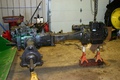 1955 John Deere 40V - Bolted on the Completed Hydraulic Unit and Rebuilt Engine.  
