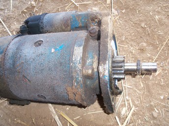 77 Ford 7600 - starter, with the nose cone broken off.  Any idea how/why this would happen?
