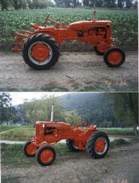 1954 Allis Chalmers CA - Finally Result - I HAVE SPEND SIX MONTHS JUST TO FINISH THIS GREAT MODEL CA SERIAL #32444