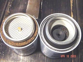 Allis Chalmers - Oil Filters  - old style and new style