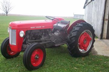 1955 Ferguson TO-35 - See my other pictures. This is my first tractor. I want to thank everyone that gave me advice before I purchased.