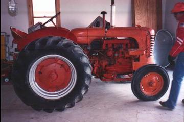 1950 Case S - Top Half of Tractor currently has basic restoration work done, which is not shown in photos.
