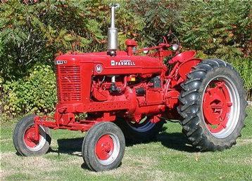 1942 Farmall M - I grew up working for a farmer who had an M. He was smart enough to never let me near it, but now I have my OWN. I have owned over 200 antique tractors, but this is the only one left. Truth is, I'm getting too old to get up on it more than a couple times a day. I drive it around as much as I can.