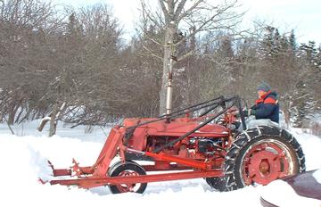 1952 Farmall H - Bought this tractor in the fall of '01 as a winter workhorse. Starts immediately, functions perfectly, performs its work effortlessly at just above half throttle. Wonderful machine for my first tractor. I'm a fan!!
