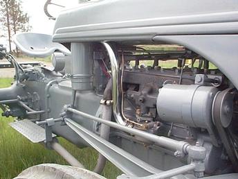 1942 Ford 9N - Engine Closeup - This is a side view of the 9N restored. Mark H.