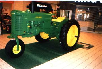 1951 John Deere MT - Restored last year(2001) and is For Sale. Also has the after market 3 point on it now.