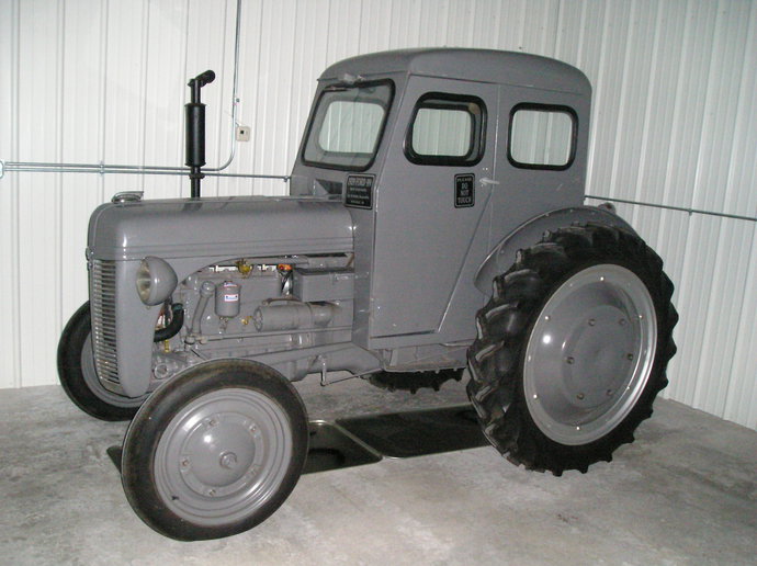 1939 Ford With A Brumbaugh Cab - This tractor was part of the Palmer Fossum collection