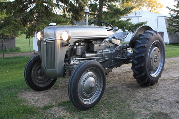 1940 9N Ford  - last winter i restored this tractor for a  friend of mine, tractor was use to go to  school