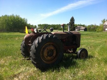 1950 Massey-Harris 44 - My Grandpa bought it new at the Massey-Harris dealership in 1950, and handed it down to me