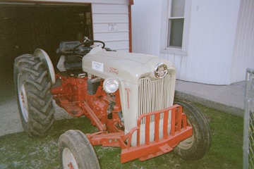 1955 Ford 860 - have owned tractor for many years    still used around home to plow garden and run wood spliter