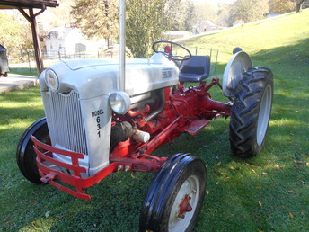 1961 Ford 631 W/Pto - before reconditioning this winter