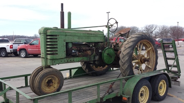 1939 John Deere B - Just bought this B last weekend. This  completes our set of B's from 1935-1940.