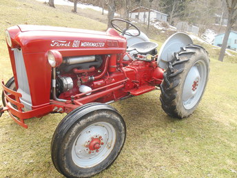 1961 Ford 631 W/Pto - purchased Nov. 2013  repaired a few things changed paint ready for the fields of brush this summer