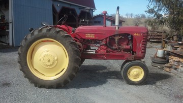 1949 Massey Harris - My grandfather brought this tractor new in DEC  1949.