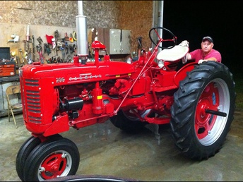 1955 Farmall 200 - Fresh restoration completed August 2013