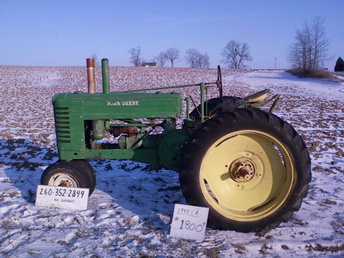 1941 John Deere A - Before picture