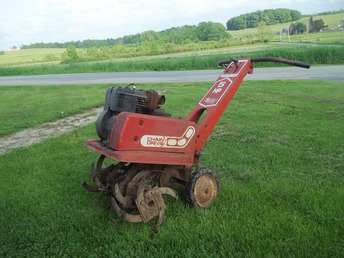 5HP Lawn Chief Rototiller Barn Find -   This is my 5hp Lawn Chief rototiller.  It has a 5 hp B