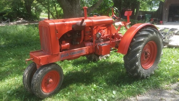 1937 Allis Chalmers WC - Traded an old farm truck for this beauty !