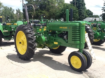 1951 John Deere A - bought in 2012 at eastern national two- cylinder expo, recently restored, just in  time for the 2014 expo!