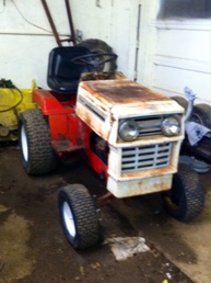 1969 Amf 1414 The 6TH One Made - This Is A Very Rare Garden Tractor