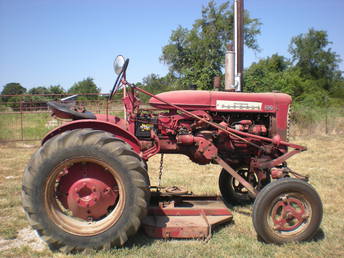 1958 Farmall 130 - this tractor was my great grandpa's,  grandpa's, and then mine.