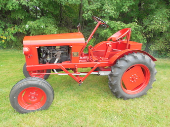 Empire Model 90 - POST WAR TRACTOR.  MOST WERE EXPORTED TO SOUTH AMERICA UNDER DIRECTION OF U.S. GOVT.   CONTAINED WILLYS JEEP ENGINE AND DRIVE TRAIN.