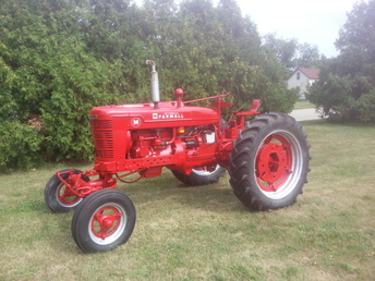 1944 Farmall M Tractor - About 500 hrs and a very patient girlfriend, it's a  beautiful machine
