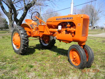 1947 Allis- Chalmers Model C - Restored and runs GREAT. This was my first tractor to restore.