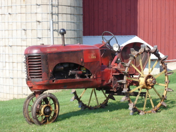 1942 Massey Harris 101 Junior - Everything is original on this tractor except for the  battery and ignition parts. Starts and runs like new  with very little wear.