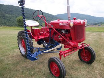 1948 Farmall Cub  - I fully restored this and the sickle bar