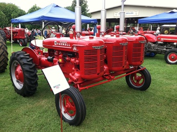 Triple A Farmall - Custom built. Will operate on any motor, any  combination of 2 motors or all 3. 89' wide