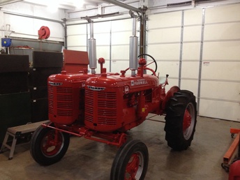 Double A Farmall - Custom built. Will operate on either engine or  both.