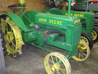 1936 John Deere BR - Dad's winter project. Very early 1936 BR, planning on  doing a complete restoration.