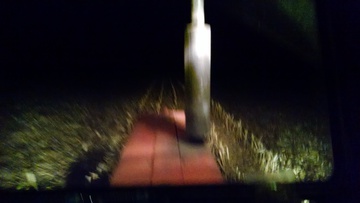 Ih 856 - Chopping corn stalks at night