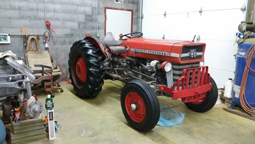 1974 Massey Ferguson 135 Lowhours - 1974 Massey Ferguson 135 Perkins gas with  powersteering The tractor has 698 orginal  hours and is in perfect shape we even  have the Orginal owners/operators manual  that goes with it I'm the 2nd owner and  I'd like to sell it it's 1 of a kind like  new tractor we just got done putting a  400 dollar Carburetor on it!! Call or  text 865 705 7203 thanks I'm asking 7500