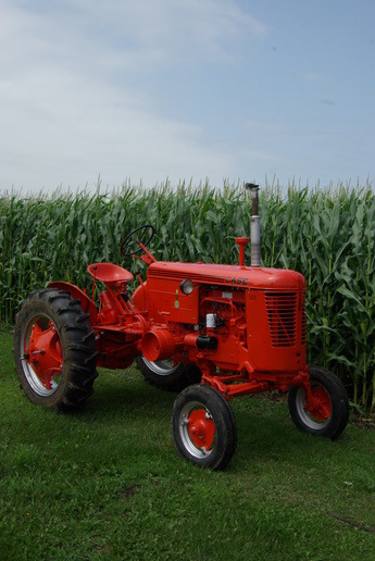 1951, Case VAC-13 - Bought in Missouri in rough shape. After a  full restoration it looks great. A very fun  tractor to use.