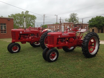 1948 Farmall H And 1953 Farmall Super M - First two tractors to restore. Finished the Super M last year and  recently finished the H