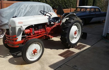 1951  8N  Ford  Tractor - NEXT TO THE 37 DODGE
