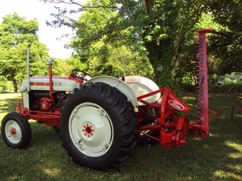1961 Ford Select-O-Speed - Just finished restoration of a 501 mower attached to my 801 SOS restored in 2012.
