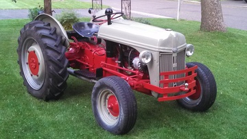 Ford 2N,9N - Just Finished A mild Restoration of Grandpa,s Tractor