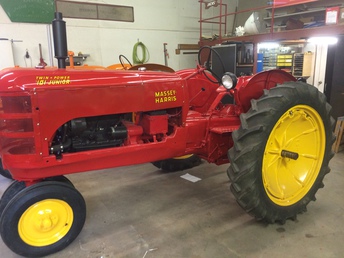 1941 Massey Harris 101 JR -    Just finished it this winter!!