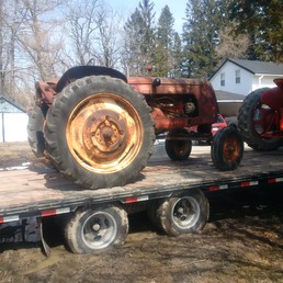 1954 Cockshutt 30 - This is my 2nd tractor, one is good and 2 are better. Brought this one  home April/2015