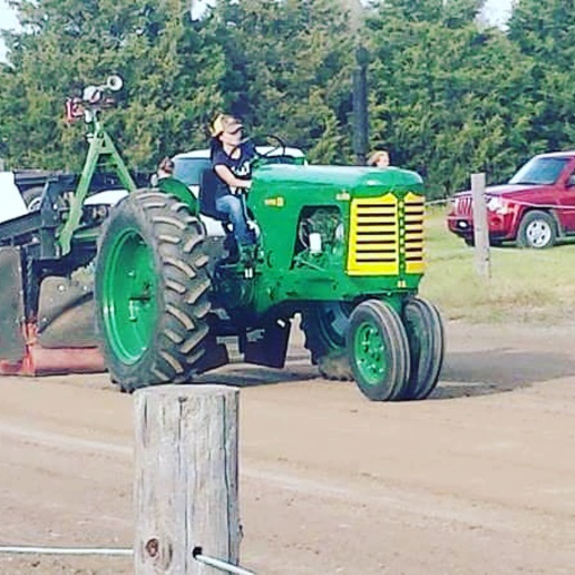 1955 Super 88 Oliver - Has been in our family since 1960s and I restored  this tractor in 2014 my junior year of highschool.  Now I pull this tractor in antique tractor pulls around  the area.
