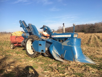 1967 Ford 4000 And 602 Corn Picker - Picker is in like new condition and works great.