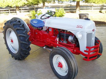 1948 Ford 8 N  - Restored 2005. Used monthly on Horse Arena.