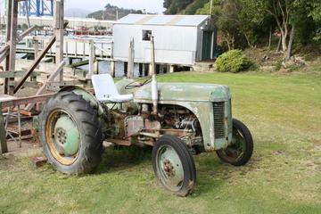 Ferguson Tea - 01 April 2016 Port-Chalmers Otago New-Zealand Ferguson TEA boat tractor