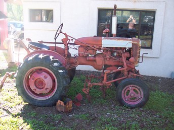 1948 Faa Serial # 332052 - Bought this tractor at a auction I Southeast Missouri.  Only one bidding on it.  Got all the implements.  I bought it off the original owners estate about 15 years ago.  Use it around 3 acre home in Southern California.  Ran when parked.  Rebuilt starter and guess didn't do a good job.  So back to drawling board.  Have no idea what it's worth. Anyone?
